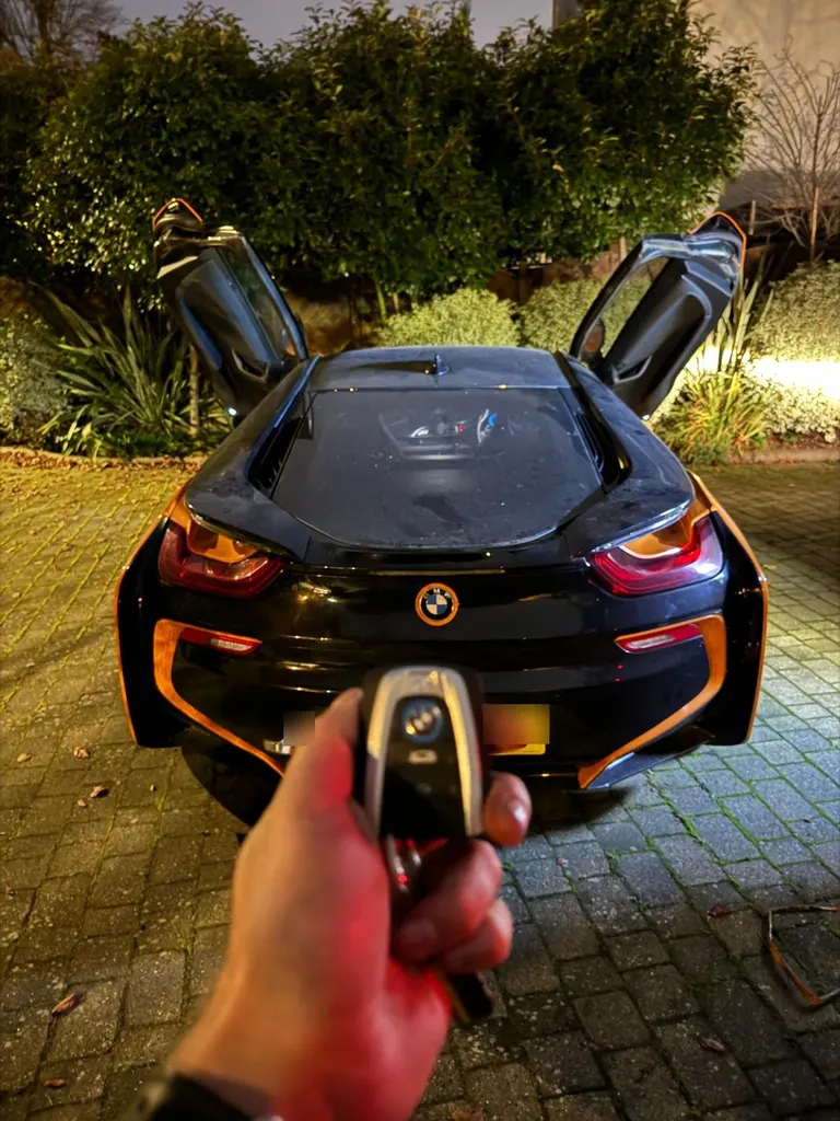 New key made for a BMW i8 after all keys were lost